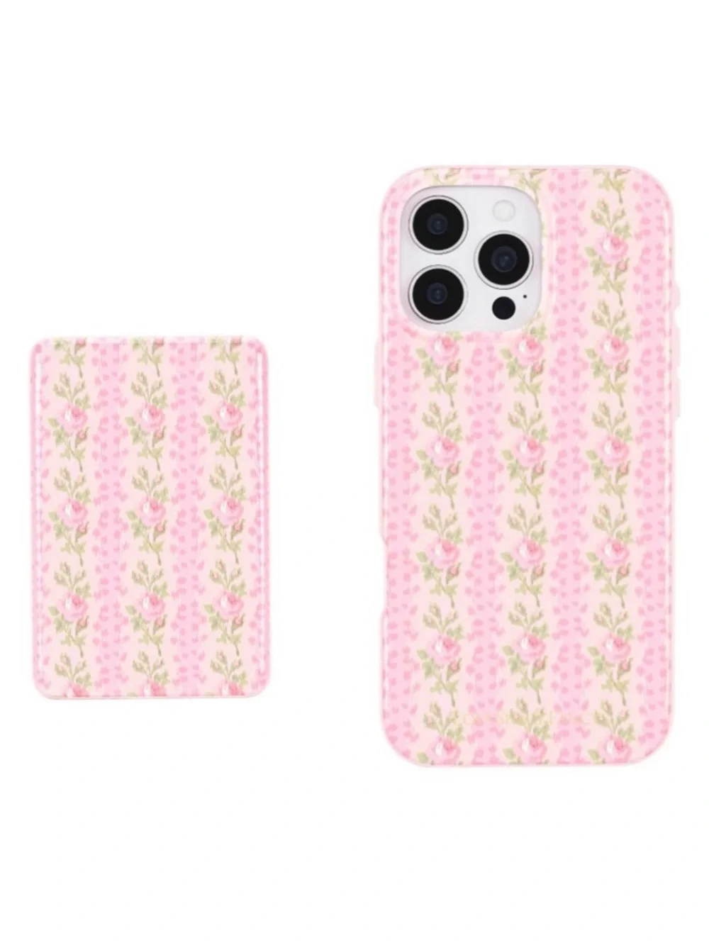 LoveShackFancy phone charger and iPhone 16 pro max phone case Case-Mate